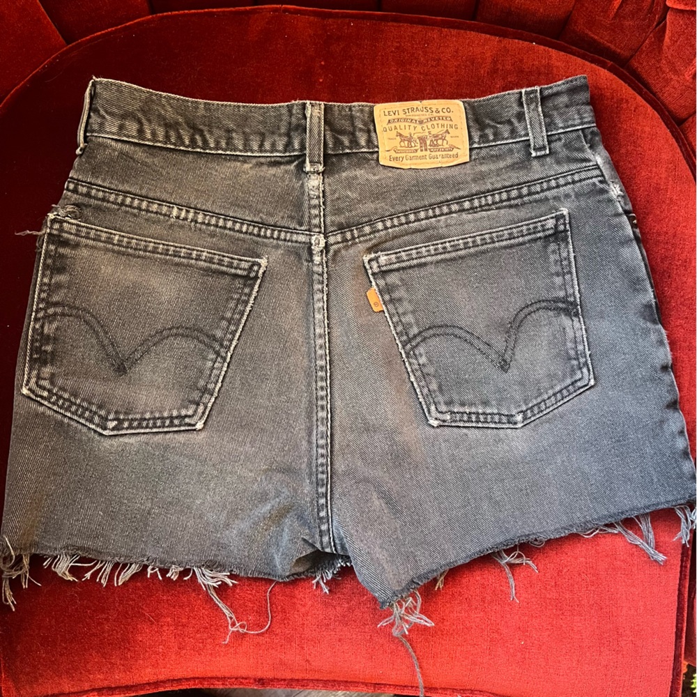 LEVIS vintage orange tag cutoffs